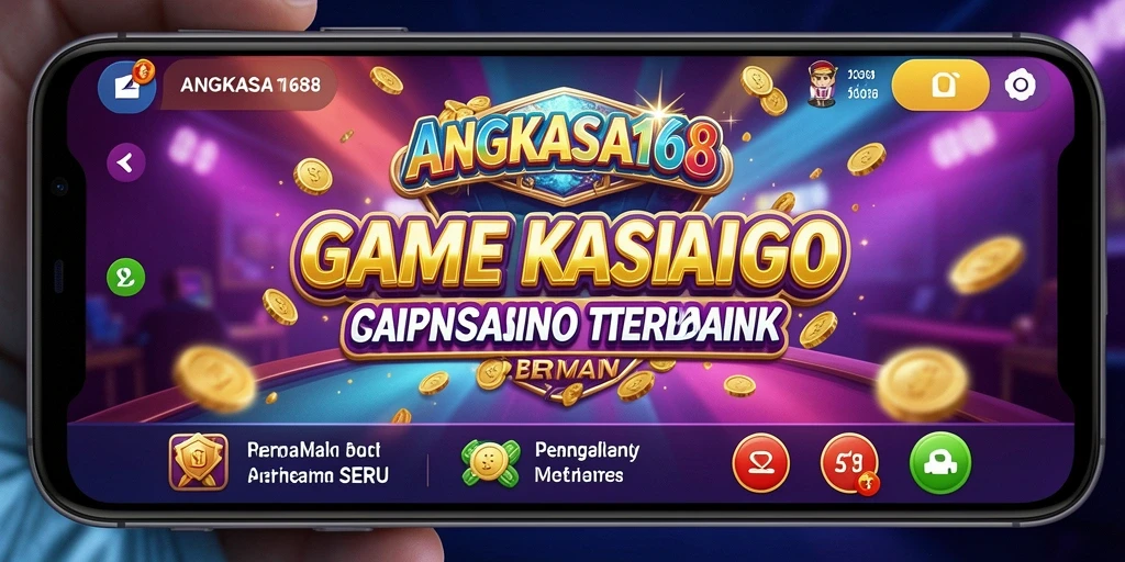 Screenshot utama dari ANGKASA168 menunjukkan gameplay Kasino yang menarik.
