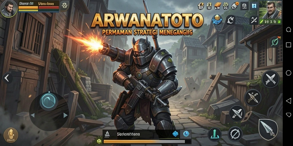 Screenshot ARWANATOTO menunjukkan aksi strategis yang mendebarkan.