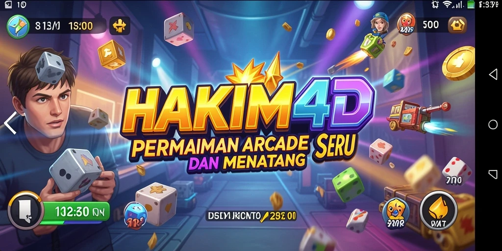 Tampilan gameplay HAKIM4D yang penuh aksi dan tantangan.