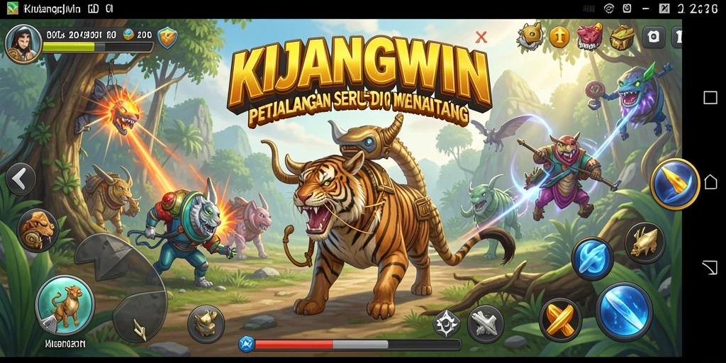 Gameplay seru di dunia petualangan KIJANGWIN.