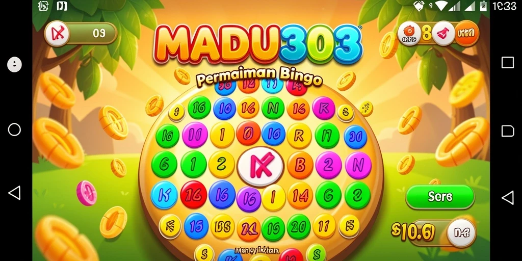 Tampilan gameplay Bingo yang seru dan interaktif di MADU303.