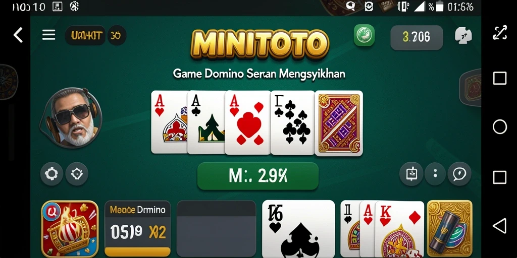 Tampilan gameplay MINITOTO yang menegangkan dan penuh strategi.