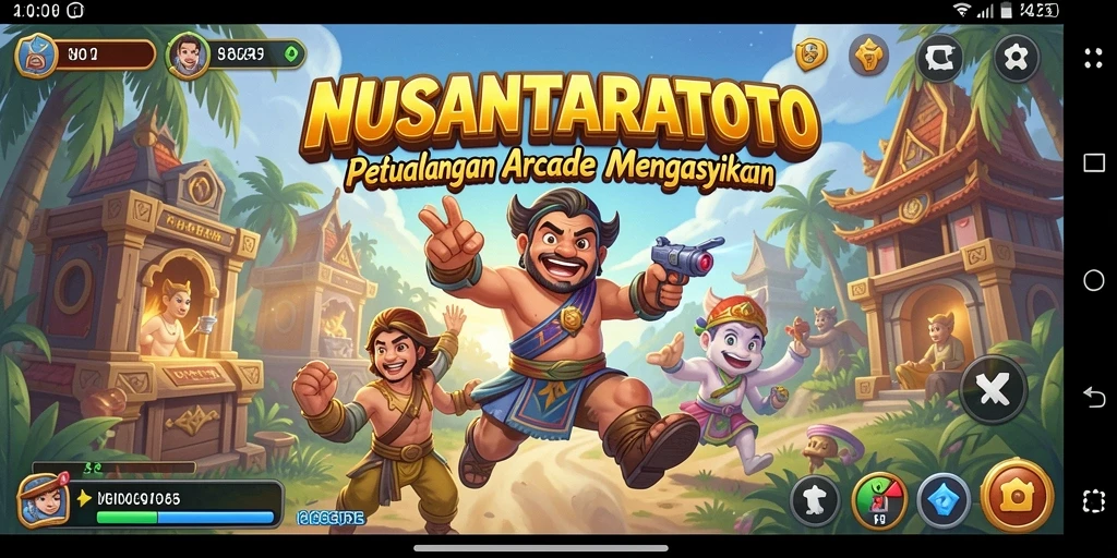 Screenshot gameplay yang menampilkan keseruan bermain NUSANTARATOTO.