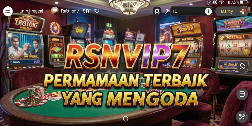 Tampilan gameplay kasino yang menyenangkan dan menarik.