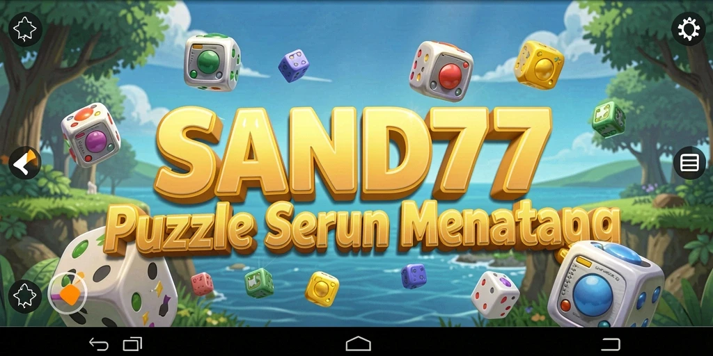 Gameplay SAND77 yang menantang dengan berbagai level Puzzle.
