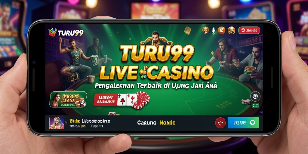 Tangkapan layar gameplay Live Casino TURU99 yang mengesankan.