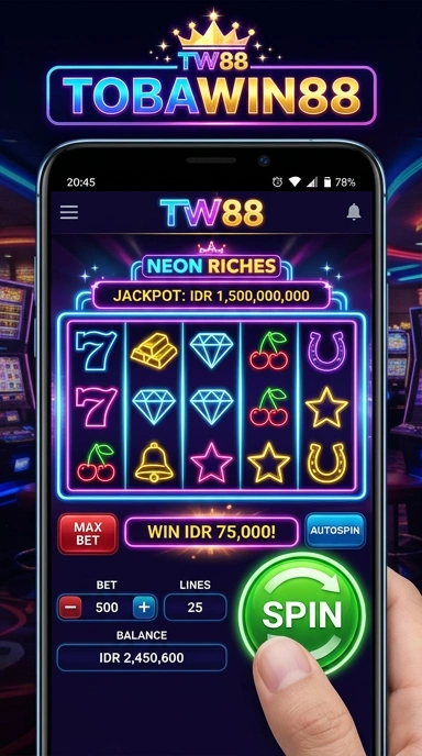 Tampilan detail aplikasi yang jelas di tobowin88.